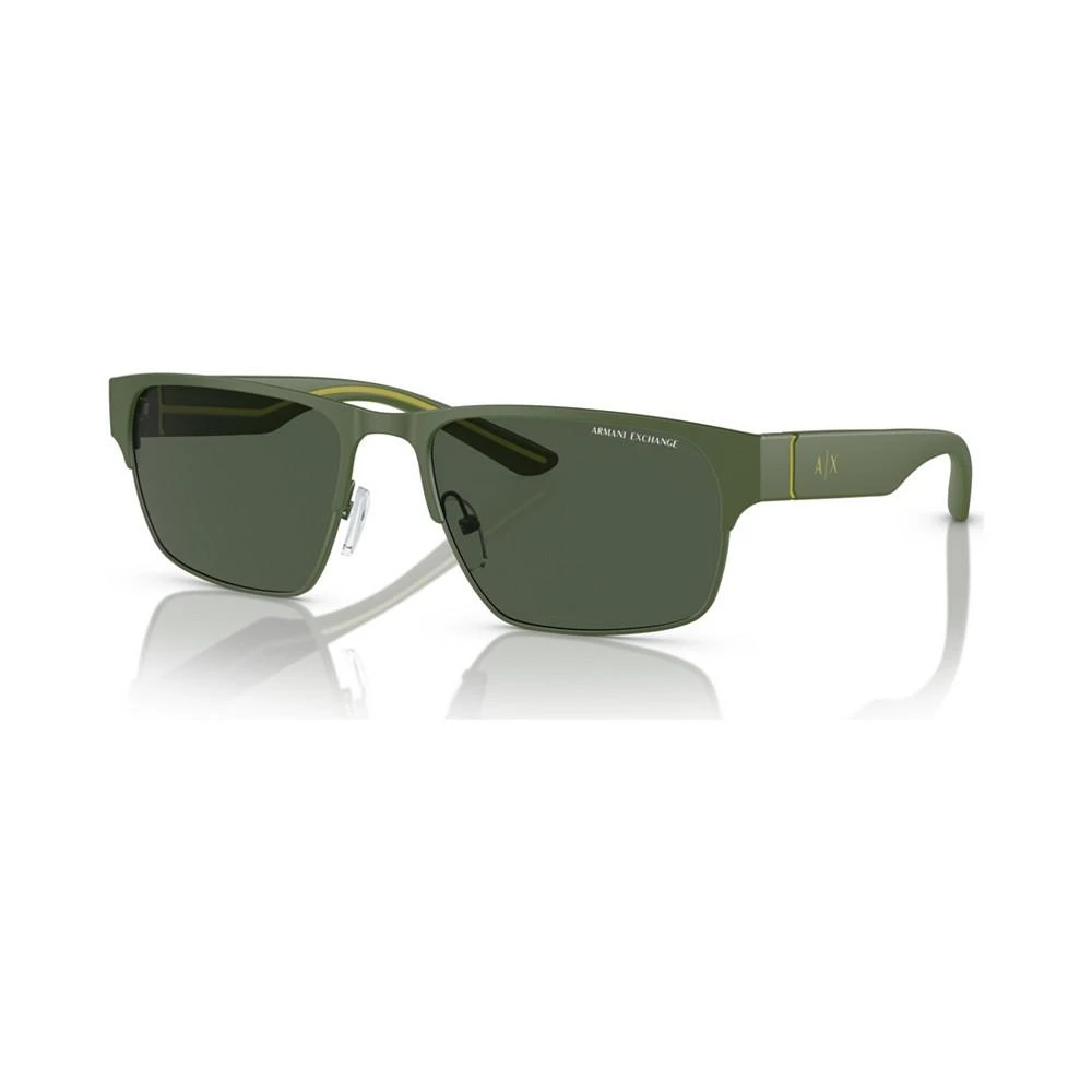 商品Armani Exchange|Men's Polarized Sunglasses, AX2046S,价格¥936,第1张图片