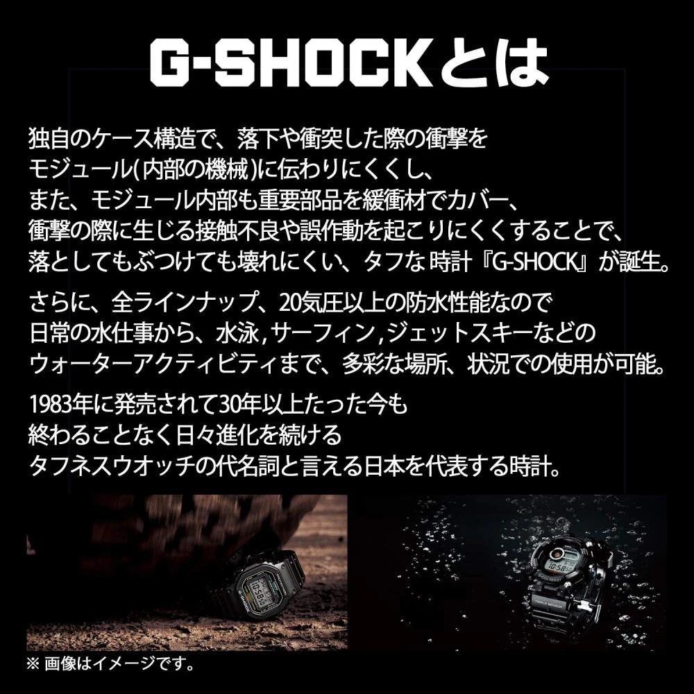 商品G-Shock|日本直邮CASIO卡西欧G-SHOCK手表 Radio Solar GW-3000B-1AJF黑色,价格¥4025,第6张图片详细描述