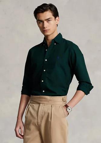 商品Ralph Lauren|Classic Fit Garment Dyed Oxford Shirt,价格¥573,第1张图片
