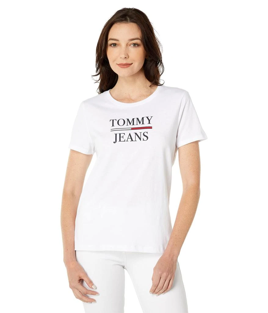 商品Tommy Jeans|Short Sleeve Slim Fit Logo Tee,价格¥197,第1张图片
