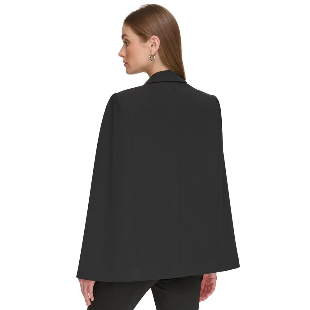 商品DKNY|Women's Open Front Tuxedo Cape Jacket,价格¥150,第2张图片详细描述