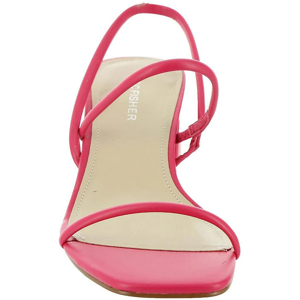 Marc Fisher Womens Galvin Faux Leather Slingback Block Heel 商品