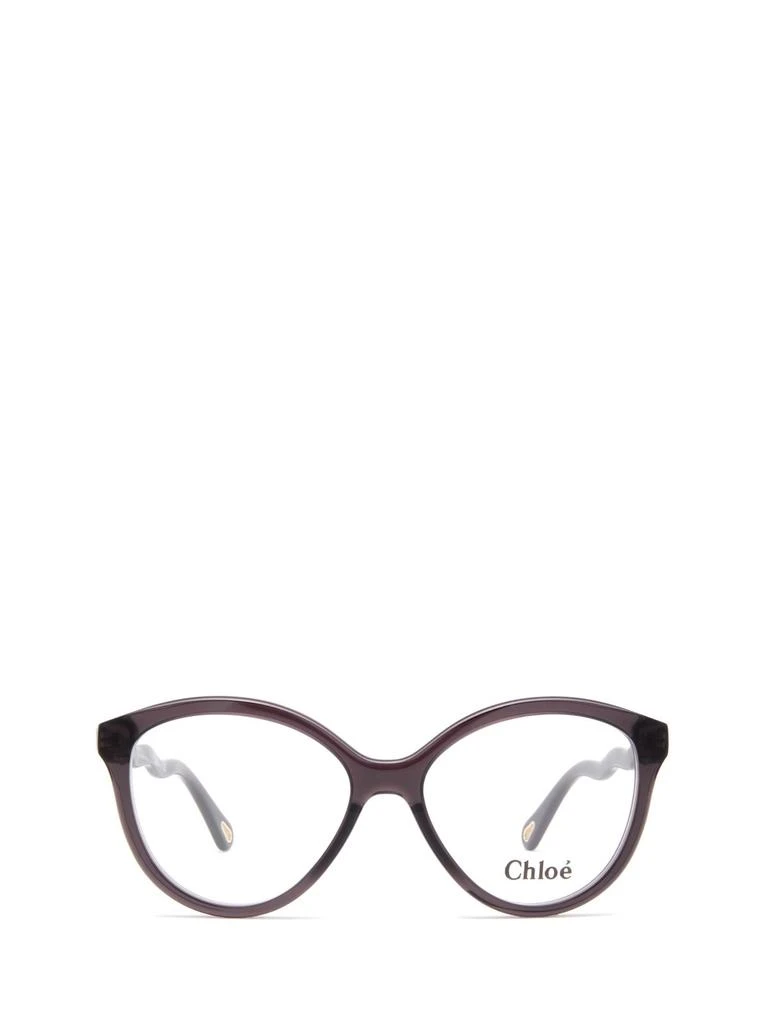 商品Chloé|Chloé Eyewear Cat Eye Frame Glasses,价格¥1792,第1张图片