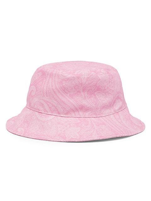 商品ETRO|Paisley Canvas Bucket Hat,价格¥2870,第4张图片详细描述