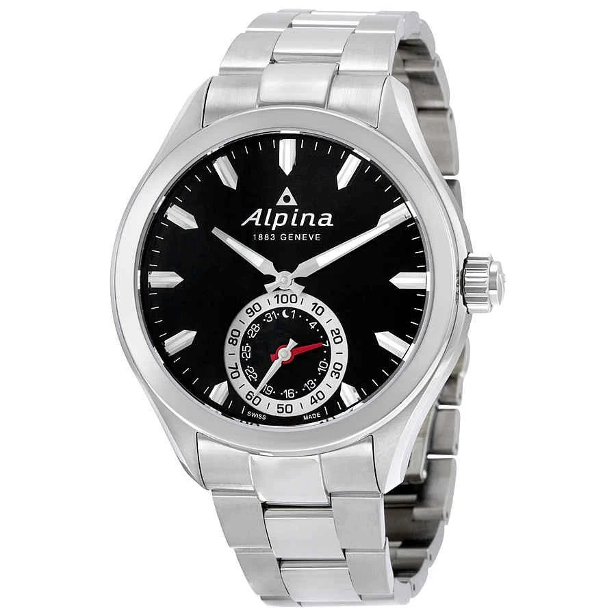 商品Alpina|Horological Smartwatch Black Dial Men's Watch AL-285BS5AQ6B,价格¥2456,第1张图片