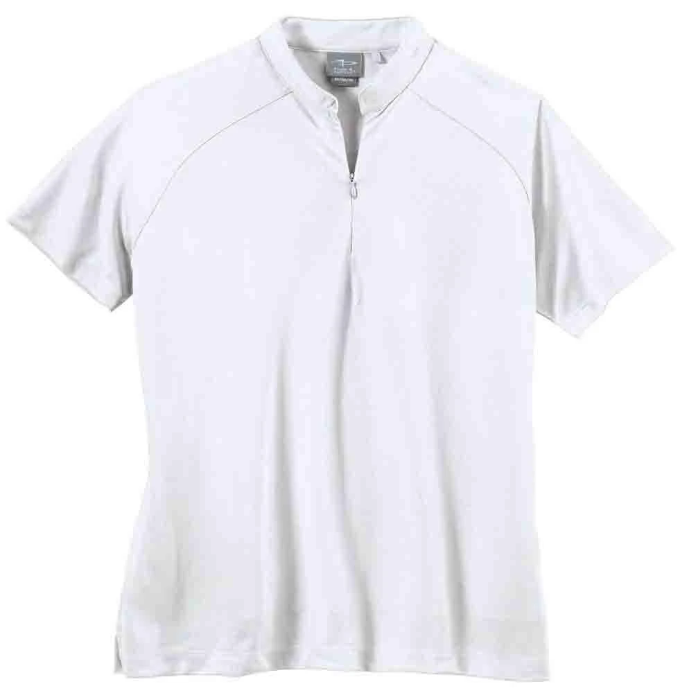 商品Page & Tuttle|Dot Texture Jersey Short Sleeve Polo Shirt,价格¥150,第1张图片