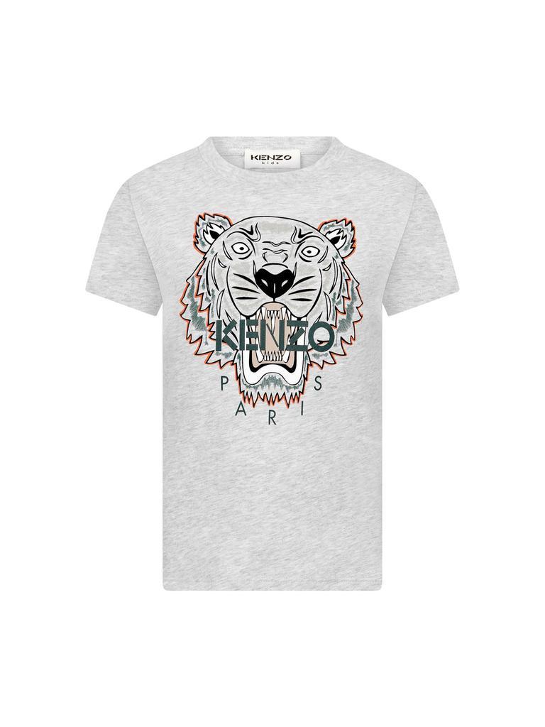 商品Kenzo|Kenzo  Grey Boys T-Shirt,价格¥527,第1张图片