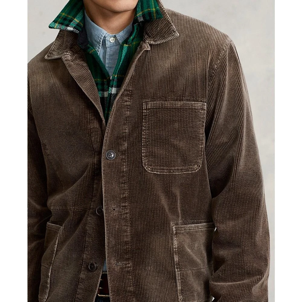 商品Ralph Lauren|Men's Stretch Corduroy Chore Jacket,价格¥1334,第3张图片详细描述