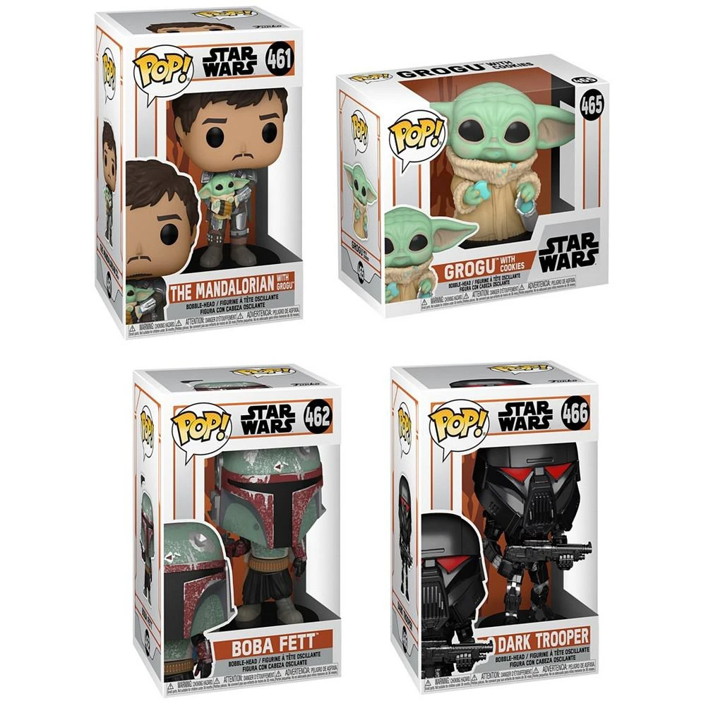 商品Funko|Pop Star Wars Mandalorian Collectors Set, 4 Piece,价格¥362,第2张图片详细描述