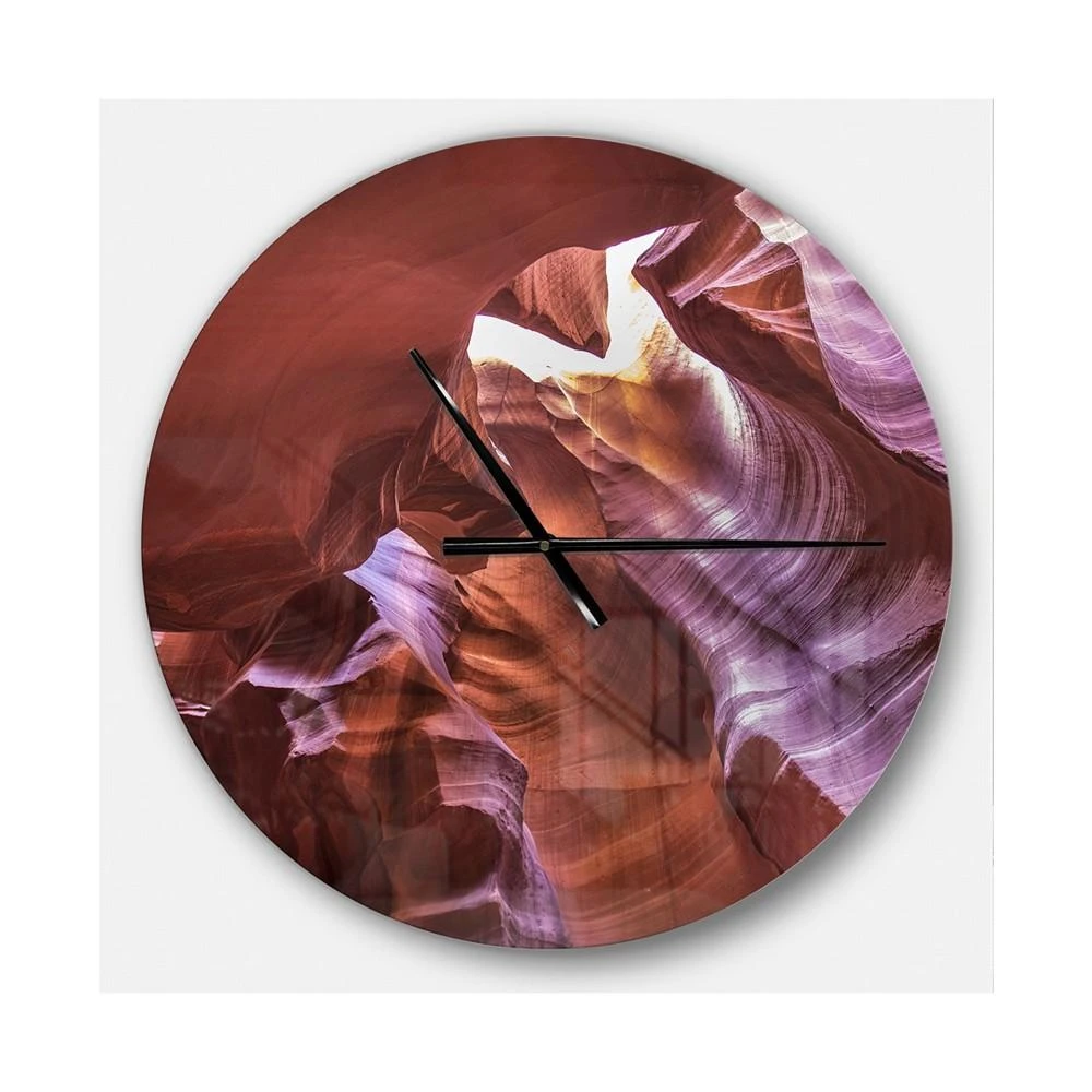 商品Design Art|Designart Oversized Modern Round Metal Wall Clock,价格¥1221,第1张图片