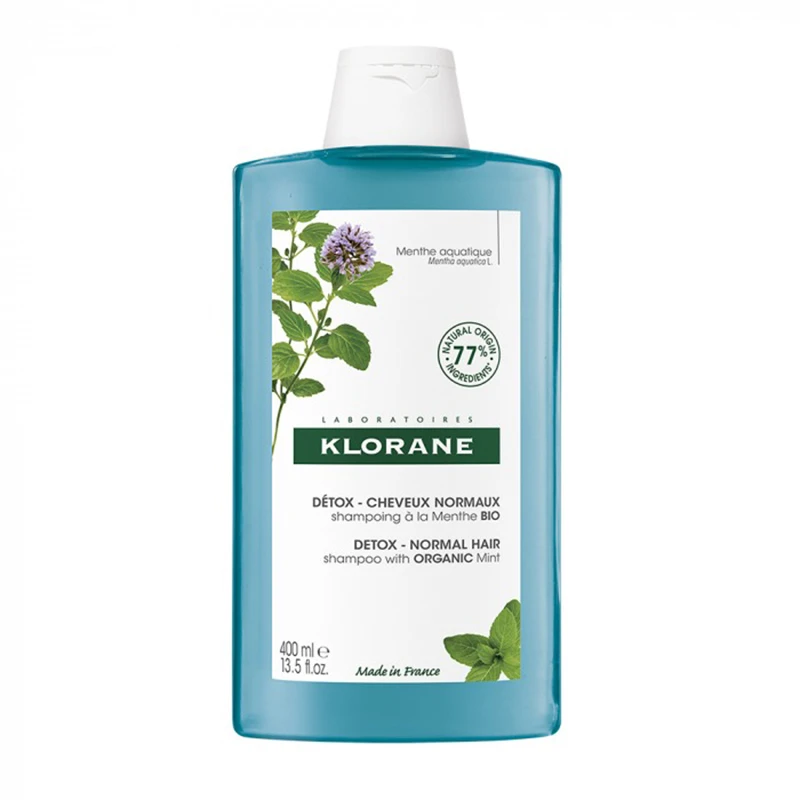 商品KLORANE|Klorane康如水薄荷洗发水400ml 控油,价格¥163,第1张图片