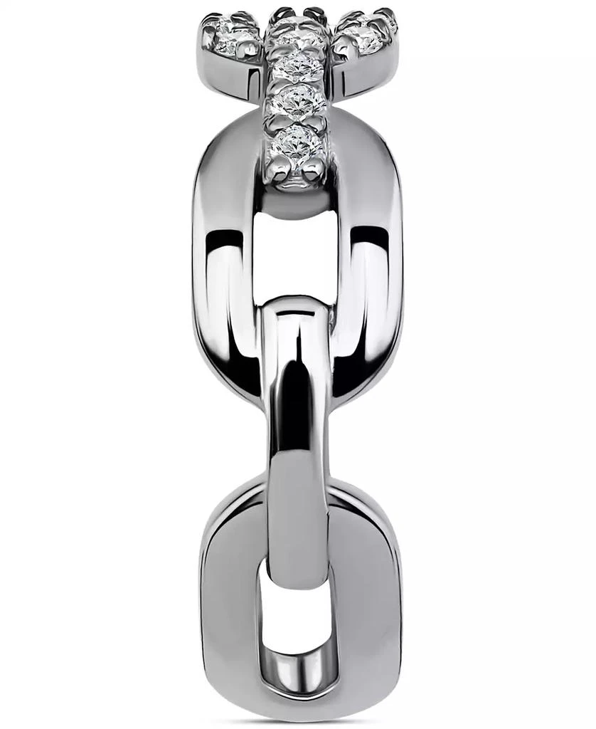 商品Giani Bernini|Cubic Zirconia Link Adjustable Toe Ring in Sterling Silver (also in 18k Gold-Plated Sterling Silver), Exclusively at Macy's,价格¥847,第4张图片详细描述