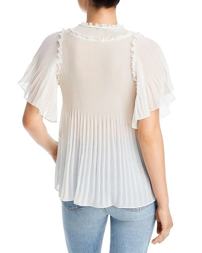 商品Kobi Halperin|Maria Pleated Ruffled Blouse,价格¥897,第2张图片详细描述