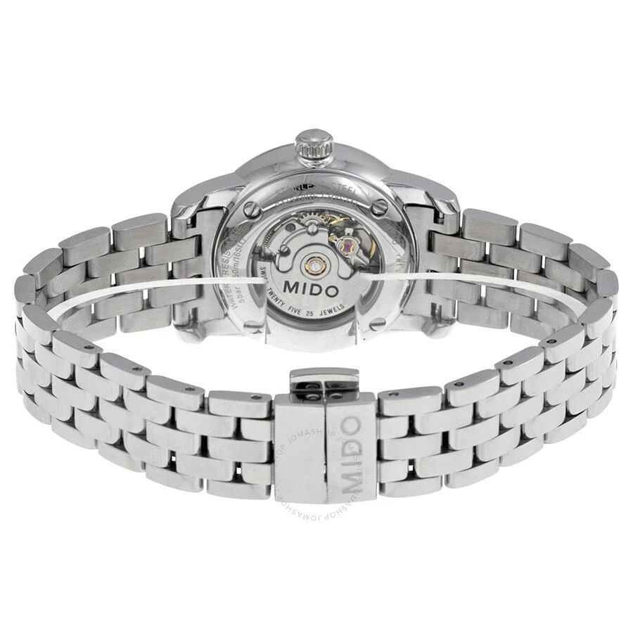 商品MIDO|Baroncelli Jubilee Automatic Black Dial Ladies Watch M76004181,价格¥2898,第3张图片详细描述