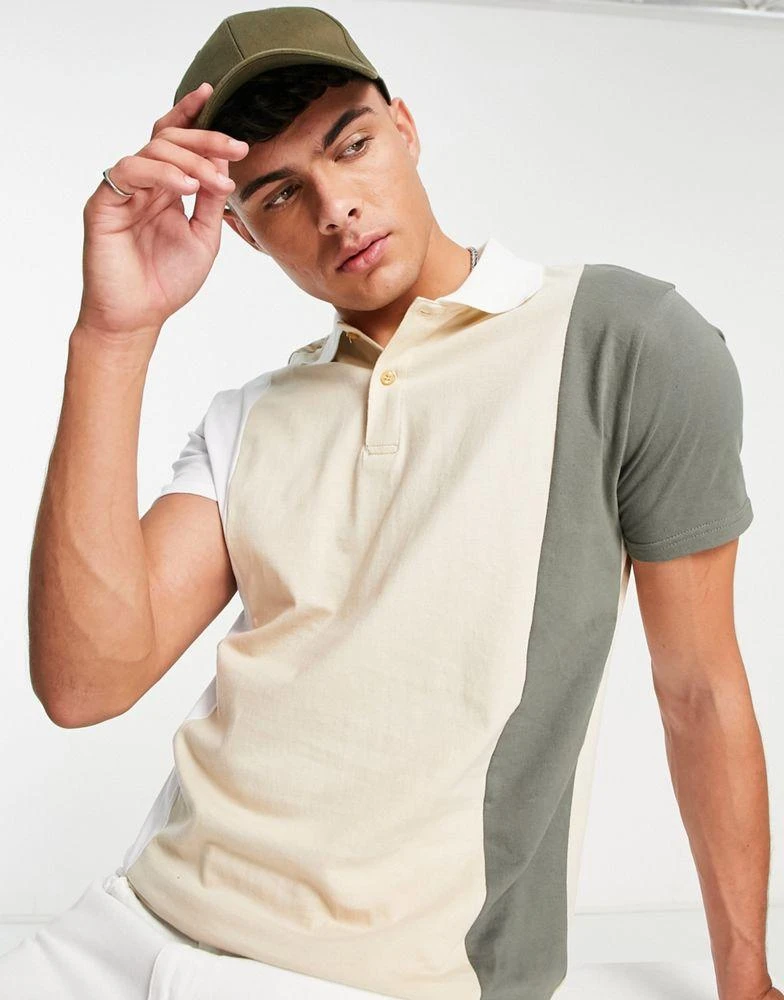 商品American Stitch|American Stitch polo in multi,价格¥223,第1张图片
