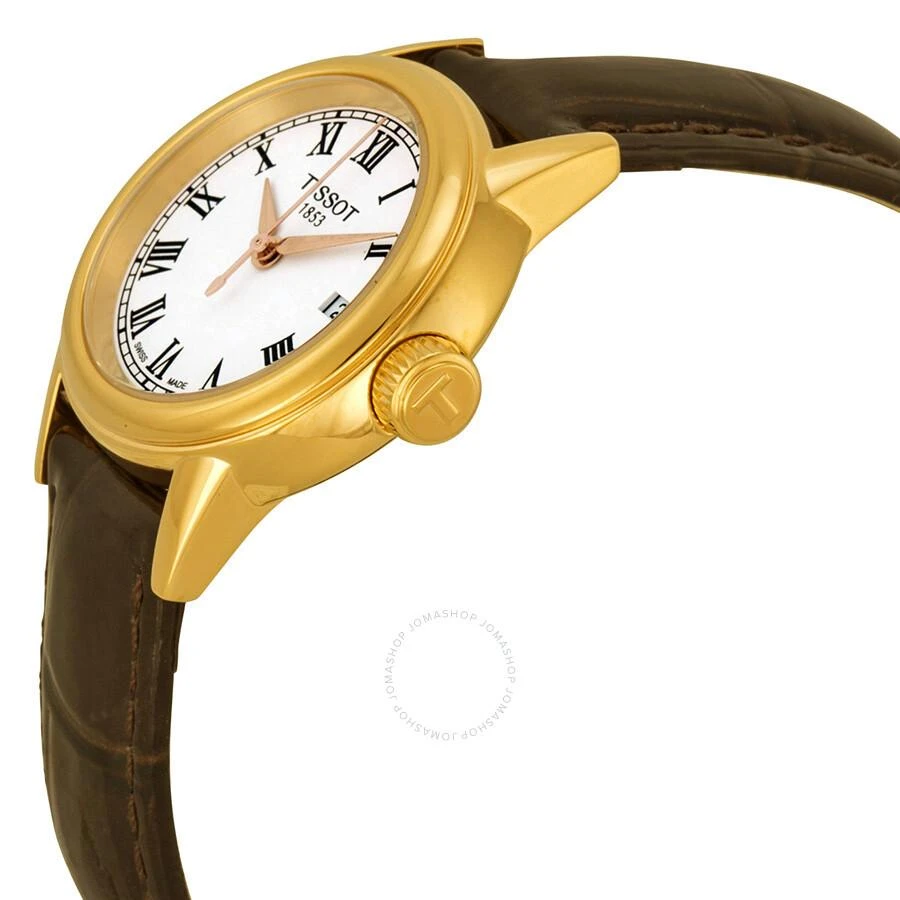 商品Tissot|卡森系列 真皮表带女士石英腕表 T0852103601300,价格¥1035,第2张图片详细描述