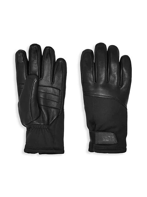 商品UGG|Leather Wrist Wrap Gloves,价格¥848-¥870,第4张图片详细描述