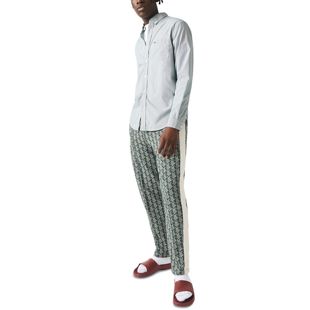 商品Lacoste|Men's Gingham Poplin Shirt,价格¥846,第1张图片