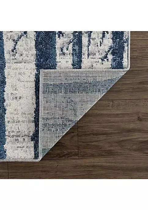 商品Abani Rugs|Rugs Mist Mis140a Blue Trees Area Rug 6 X 9,价格¥1080,第5张图片详细描述