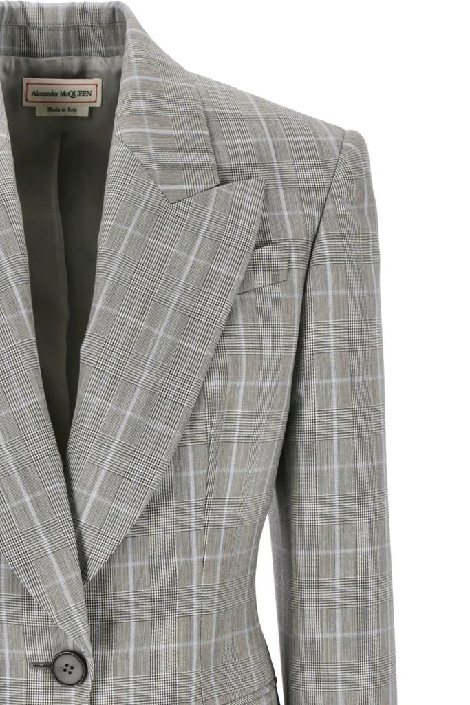 商品Alexander McQueen|Alexander McQueen Single-Breasted Tailored Blazer,价格¥9816,第3张图片详细描述