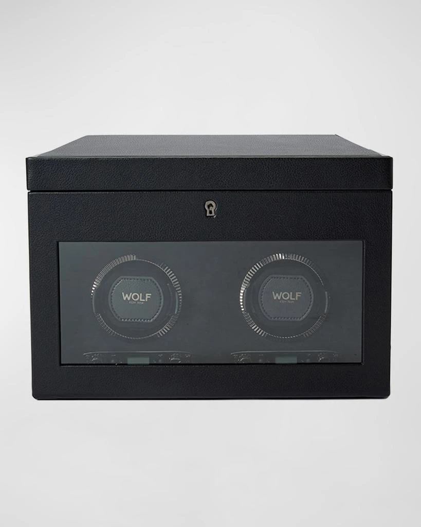 商品Wolf|British Racing Double Watch Winder With Storage,价格¥11431,第1张图片