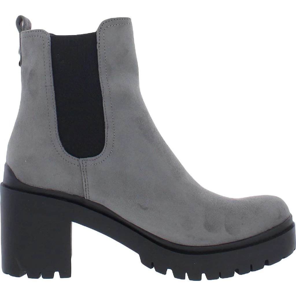 商品Nine West|Nine West Womens Quies 2 Suede Block Heel Chelsea Boots,价格¥252,第3张图片详细描述