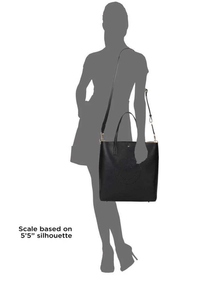 商品Anya Hindmarch|Ebury Smiley Leather Tote Bag,价格¥3696,第3张图片详细描述