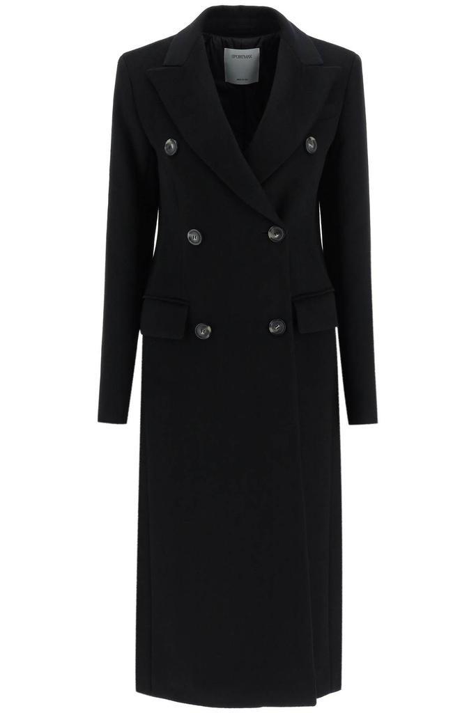 商品Max Mara|'GALLURA' DOUBLE-BREASTED LONG COAT,价格¥5896,第1张图片