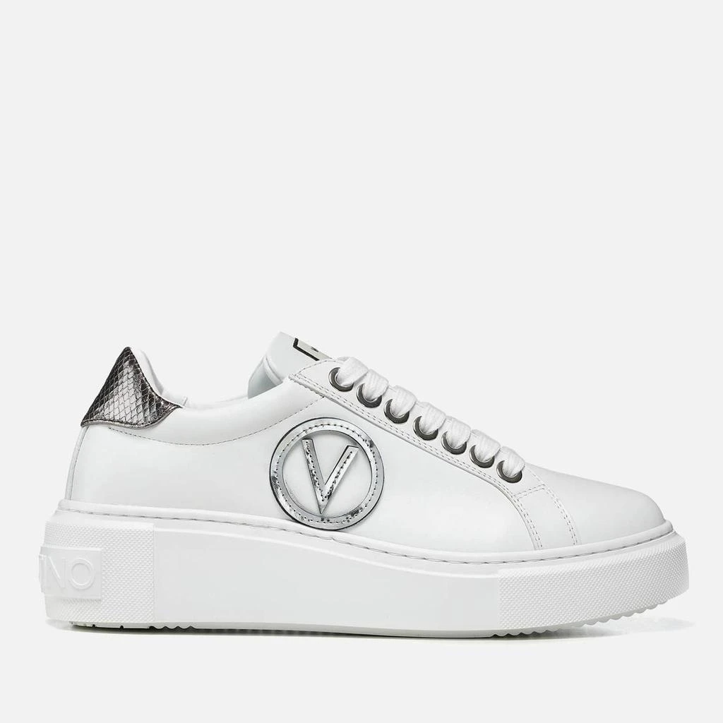 商品Valentino|Valentino Women's Baraga S Leather Flatform Trainers,价格¥3121,第1张图片