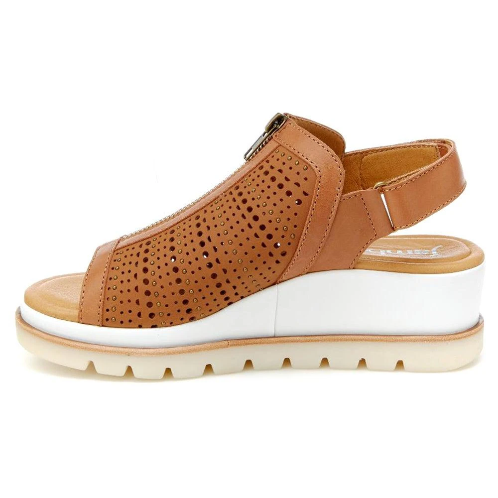 商品Jambu|Harmonia Perforated Wedge Sandals,价格¥721,第3张图片详细描述