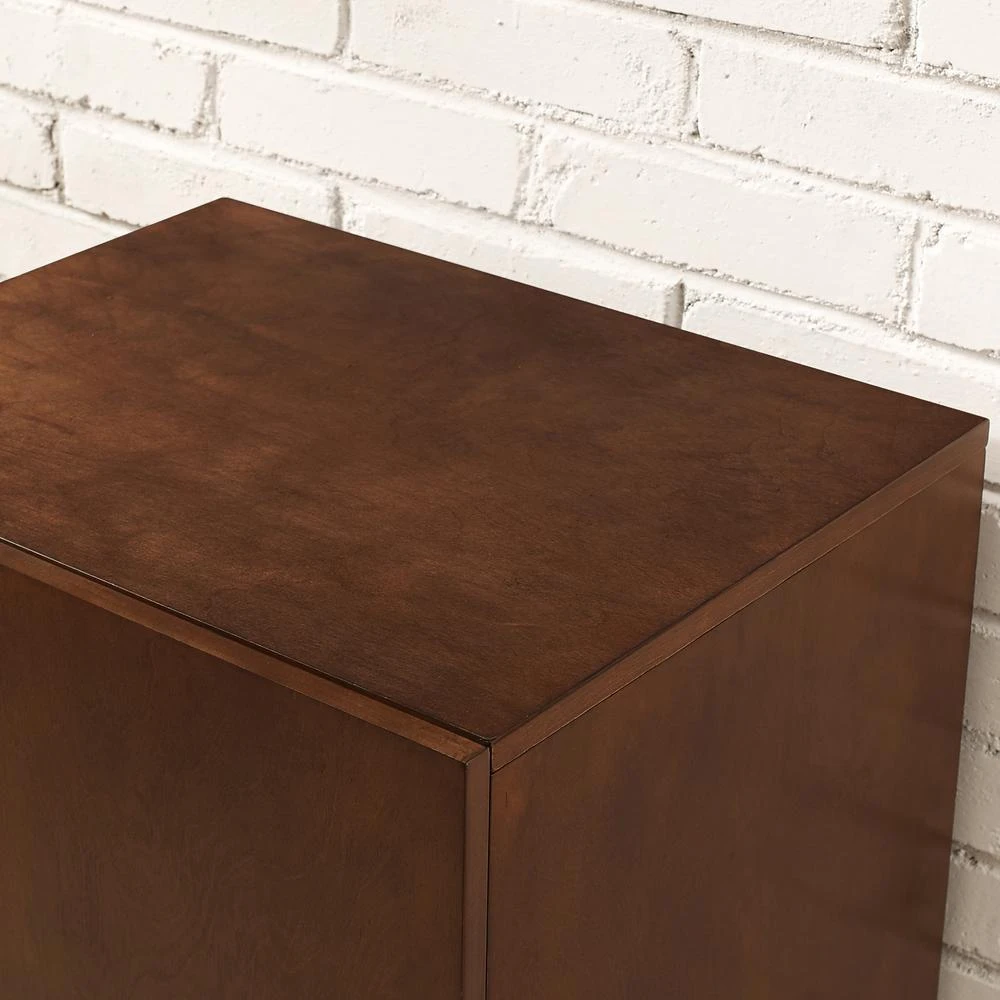 商品Crosley Furniture|Everett Record Player Stand Mahogany,价格¥1748,第5张图片详细描述