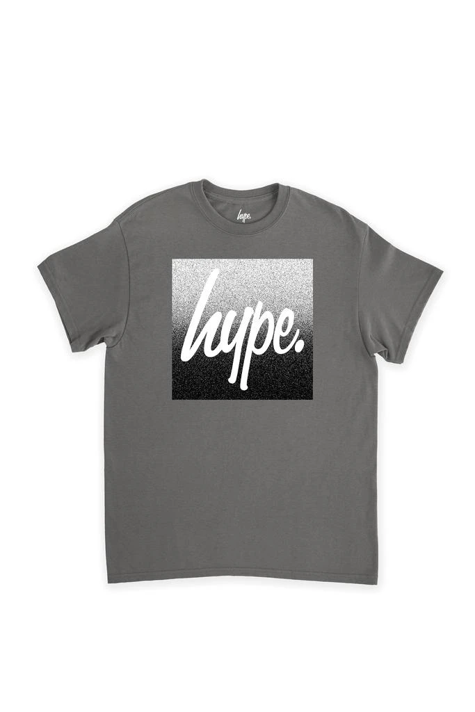 商品HYPE KIDS|HYPE KIDS BLACK WHITE SPECKLE FADE SQUARE SCRIPT T-SHIRT,价格¥186,第5张图片详细描述