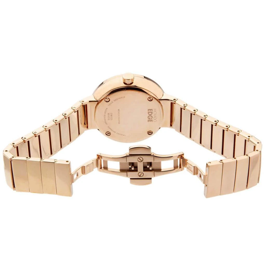 商品Movado|Movado Women's Quartz Watch - Edge Rose Gold Stainless Steel Bracelet | 3680013,价格¥2220,第3张图片详细描述