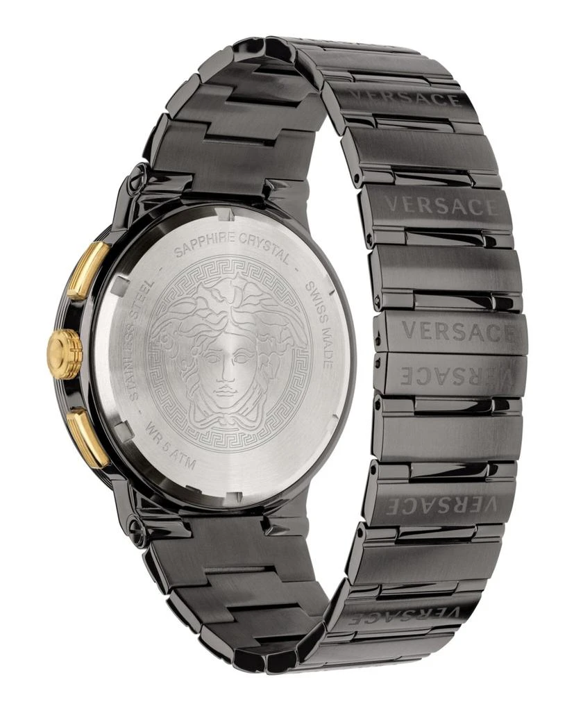商品Versace|Greca Logo Chronograph Watch,价格¥9245,第3张图片详细描述