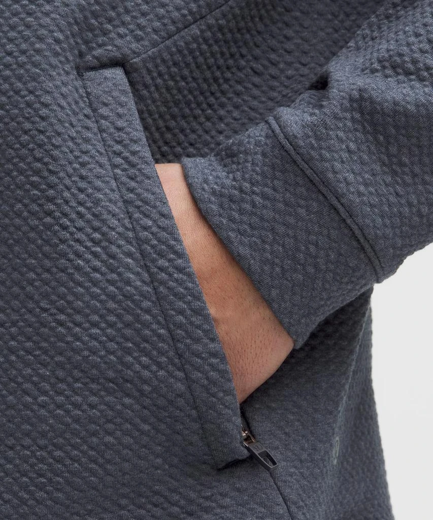 商品Lululemon|Textured Double-Knit Cotton Half Zip,价格¥984,第5张图片详细描述