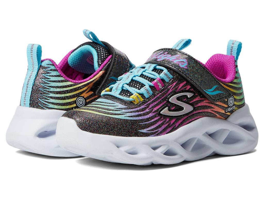 商品SKECHERS|Sport Lighted - Twisty Brights - Mystical Bliss 302321L (Little Kid/Big Kid),价格¥213-¥354,第1张图片