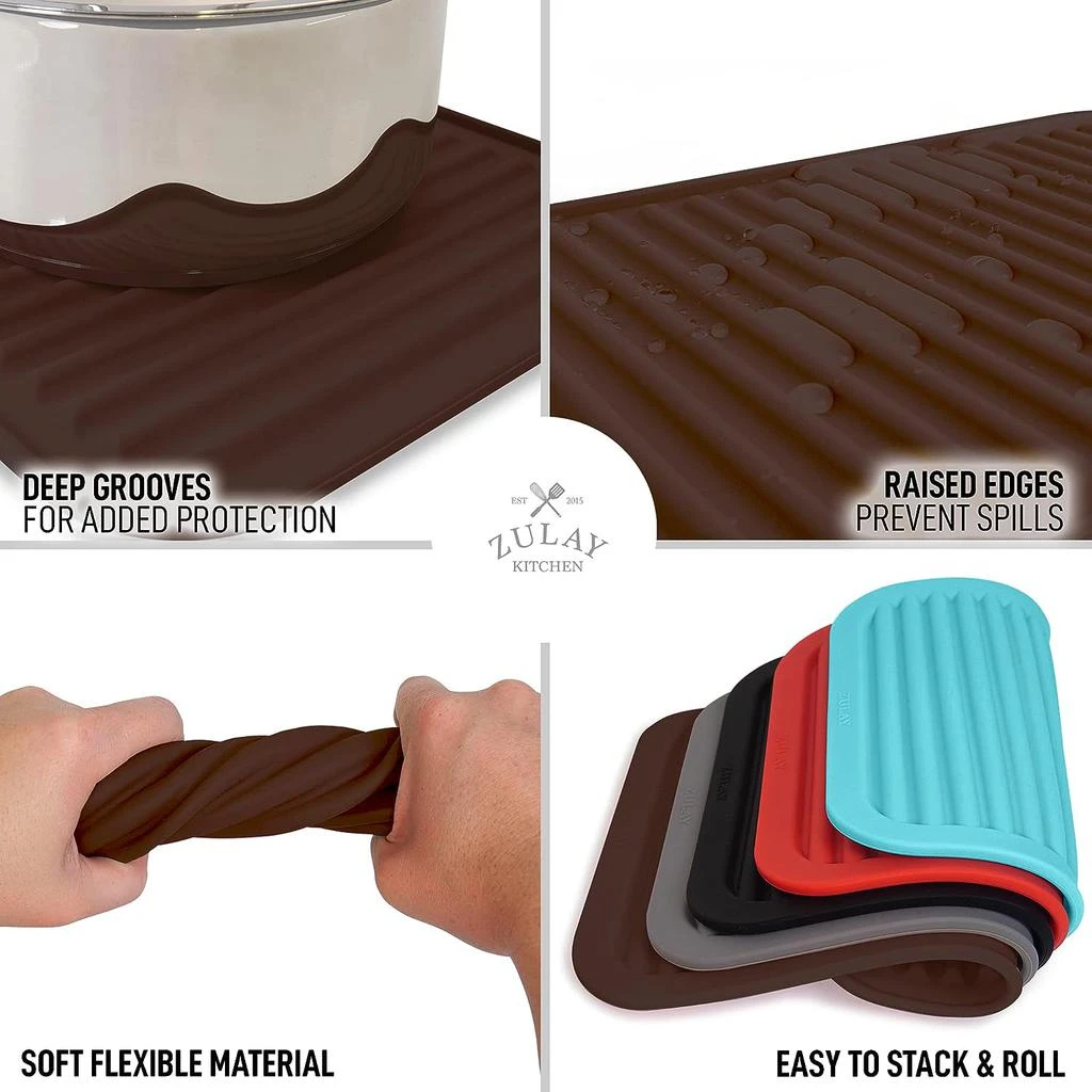 商品Zulay Kitchen|Trivets For Hot Pots and Pans 2Pc.,价格¥244,第4张图片详细描述