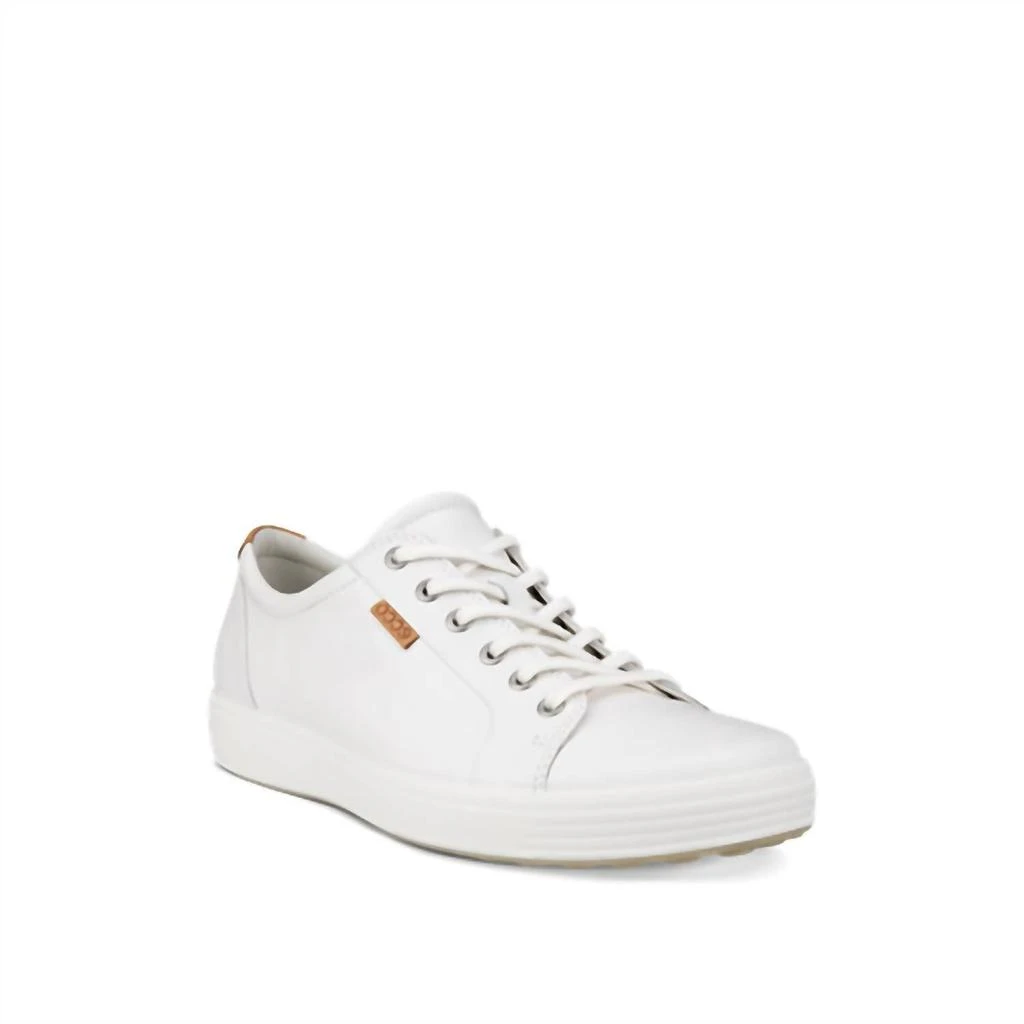 商品ECCO|Ecco - Men's Soft 7 Leather Sneaker,价格¥872,第1张图片