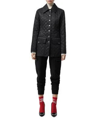 商品Burberry|Mid-Length Quilted Coat,价格¥3301,第5张图片详细描述