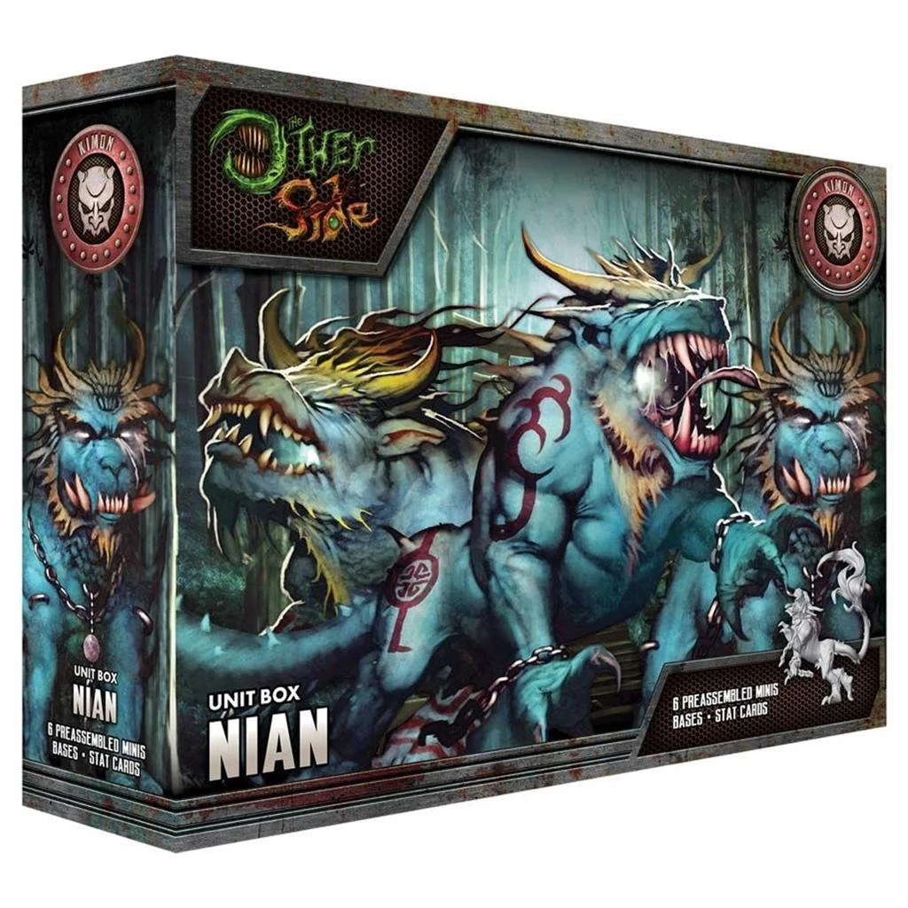商品Wyrd Miniatures|The Other Side Nian Unit Box Miniatures,价格¥346,第1张图片