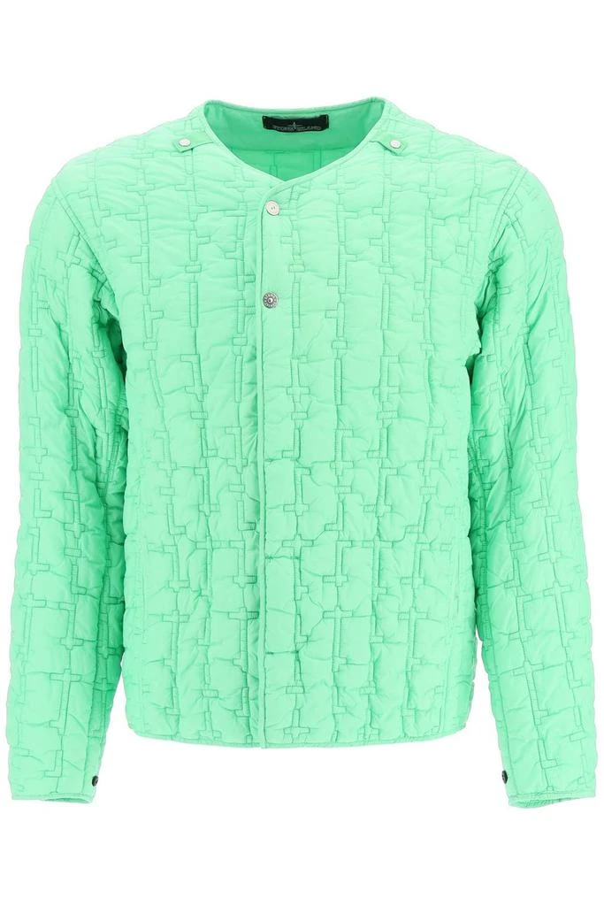 商品Stone Island|Stone Island Shadow Project Quilted Long-Sleeved Jacket,价格¥3224,第1张图片