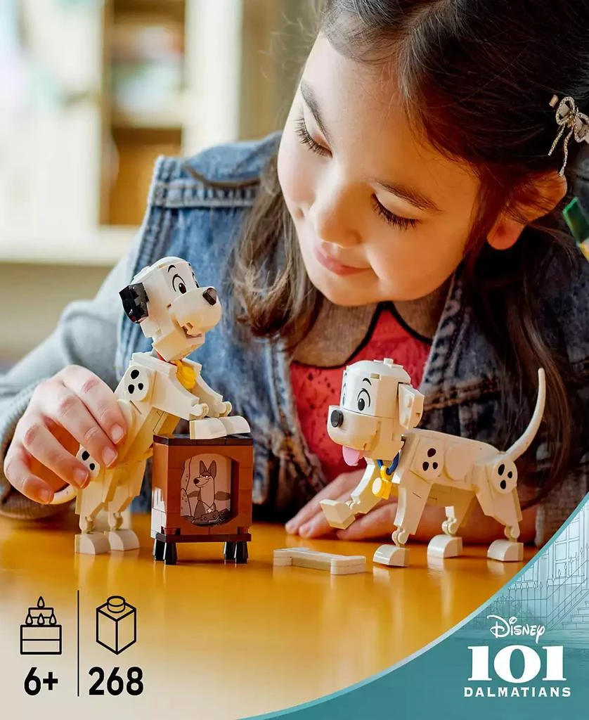 商品LEGO|Disney Lucky and Penny 101 Dalmatians Puppies 43271 Toy Building Set, 268 Pieces,价格¥184,第2张图片详细描述