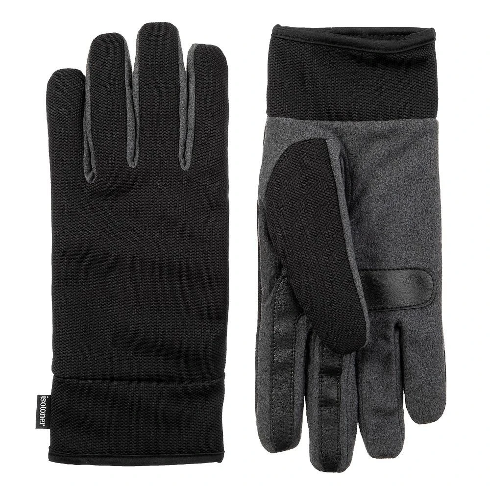 商品Isotoner Signature|Men's Lined Water Repellent Tech Stretch Gloves,价格¥238,第1张图片