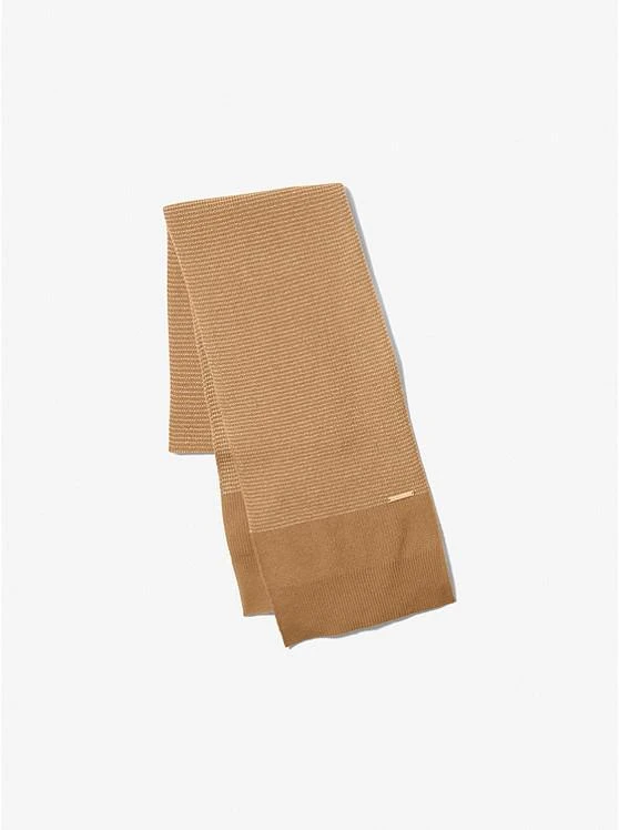 商品Michael Kors|Metallic Wool Blend Scarf,价格¥519,第1张图片详细描�述