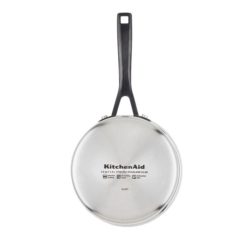 5 Ply Stainless Steel 1.5 Qt Saucepan and Lid 商品