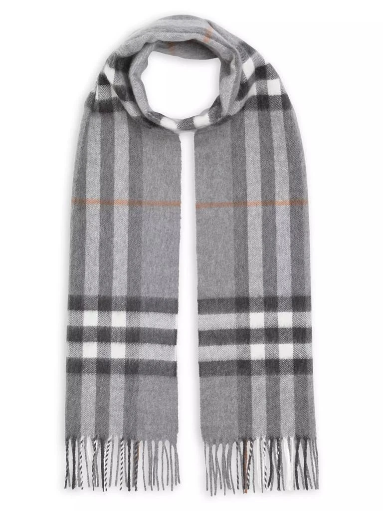 商品Burberry|The Classic Giant Check Cashmere Scarf,价格¥4392,第1张图片