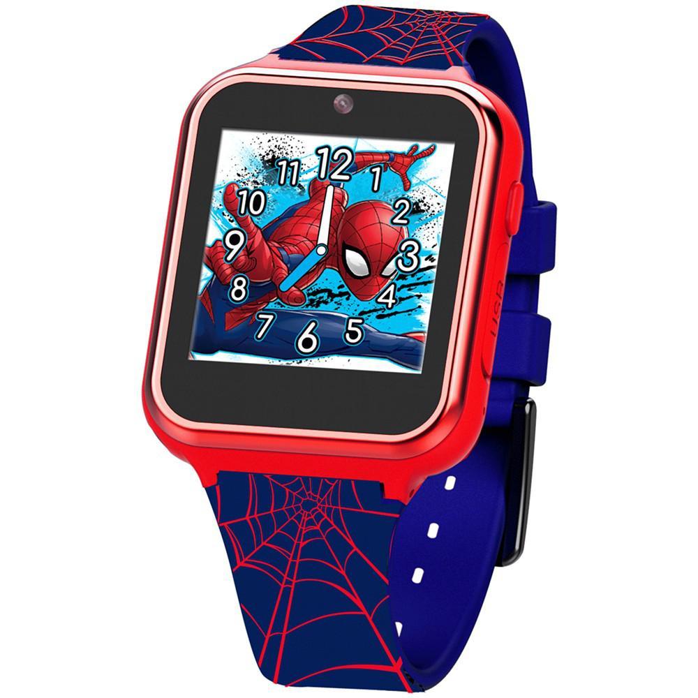 商品Accutime|Kid's Spiderman Black Silicone Strap Smart Watch 46x41mm,价格¥395,第5张图片详细描述