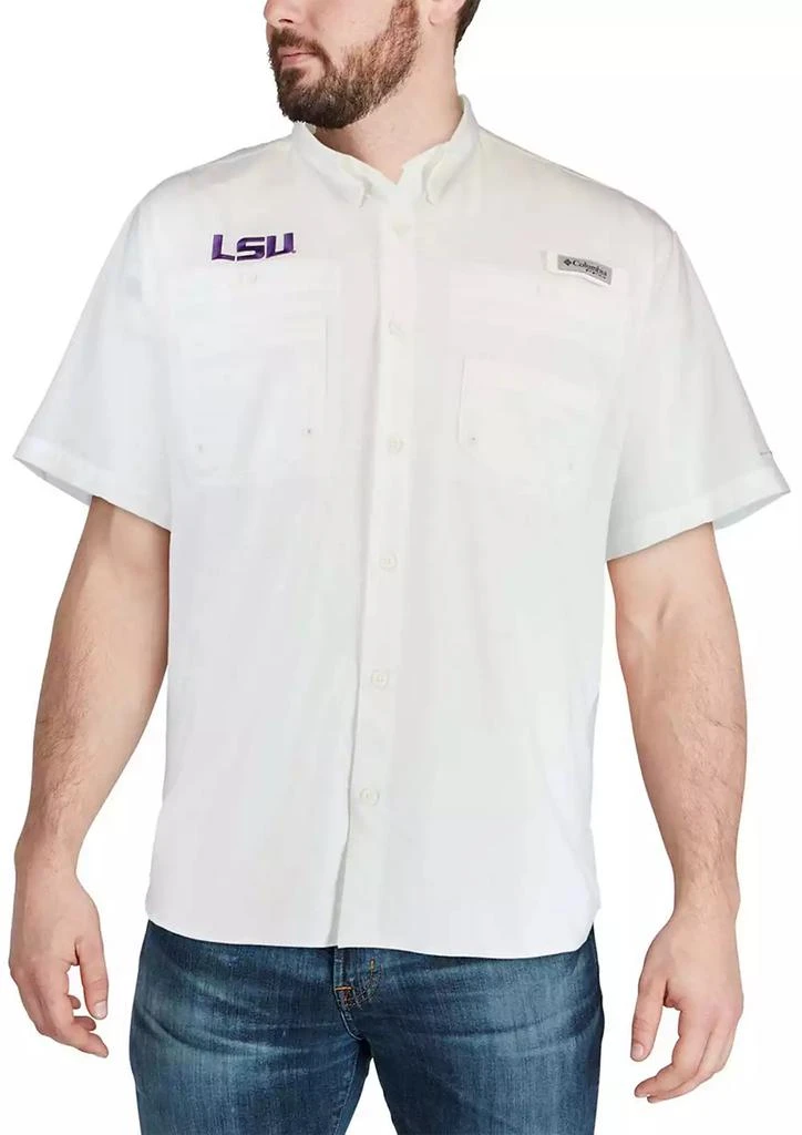 商品Columbia|Men's LSU Tigers PFG Tamiami Shirt,价格¥313,第4张图片详细描述