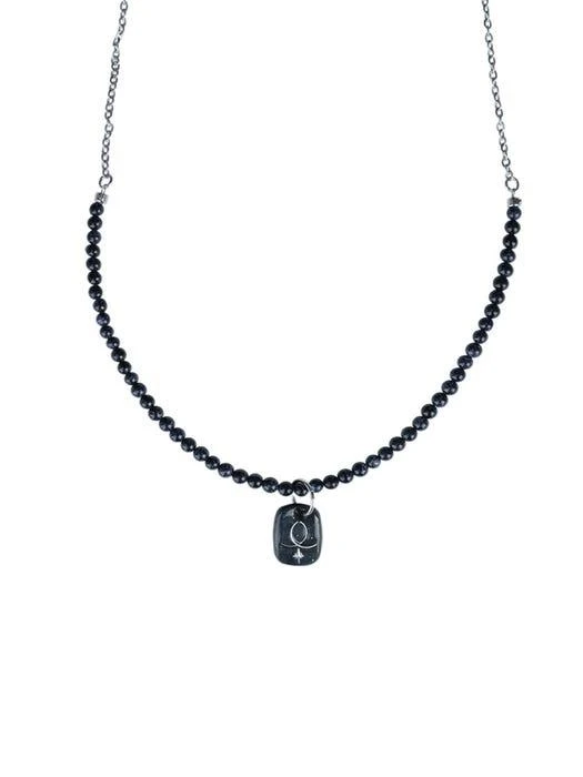 商品nff|Starlit night jade necklace,价格¥635,第1张图片