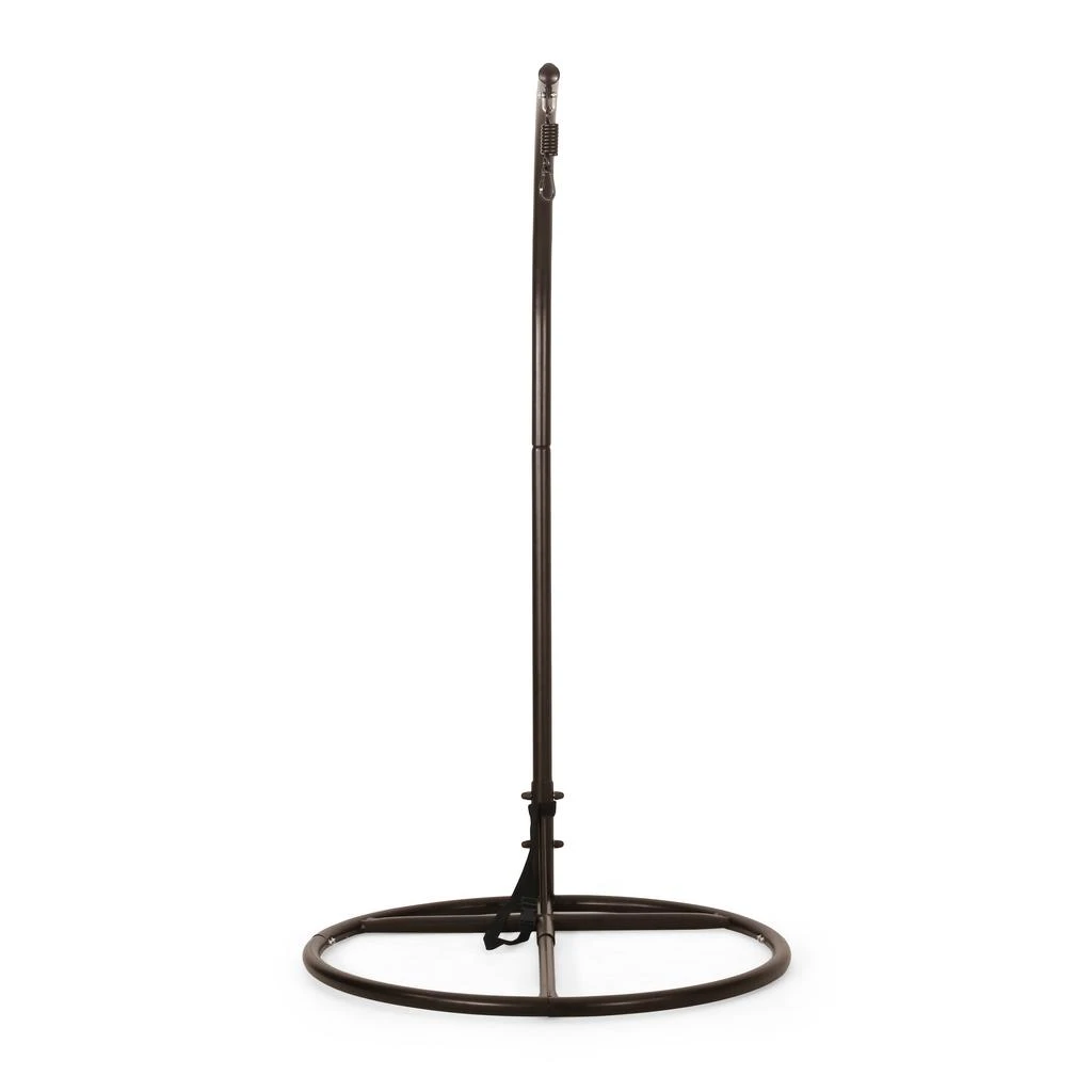 商品Streamdale Furniture|Streamdale Free-Standing Iron Hammock Chair Stand for Indoor-Outdoor Use,价格¥3152,第2张图片详细描述